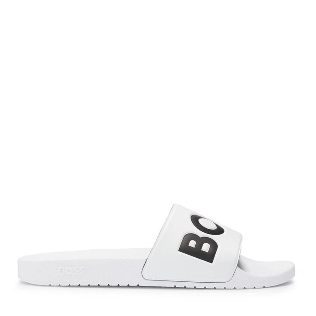 Hugo Boss Aryeh Sliders - White
